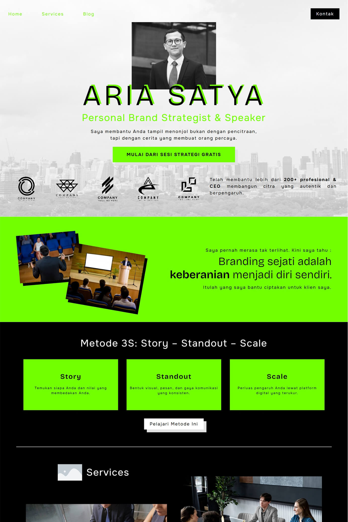 dg akubi web desain aria