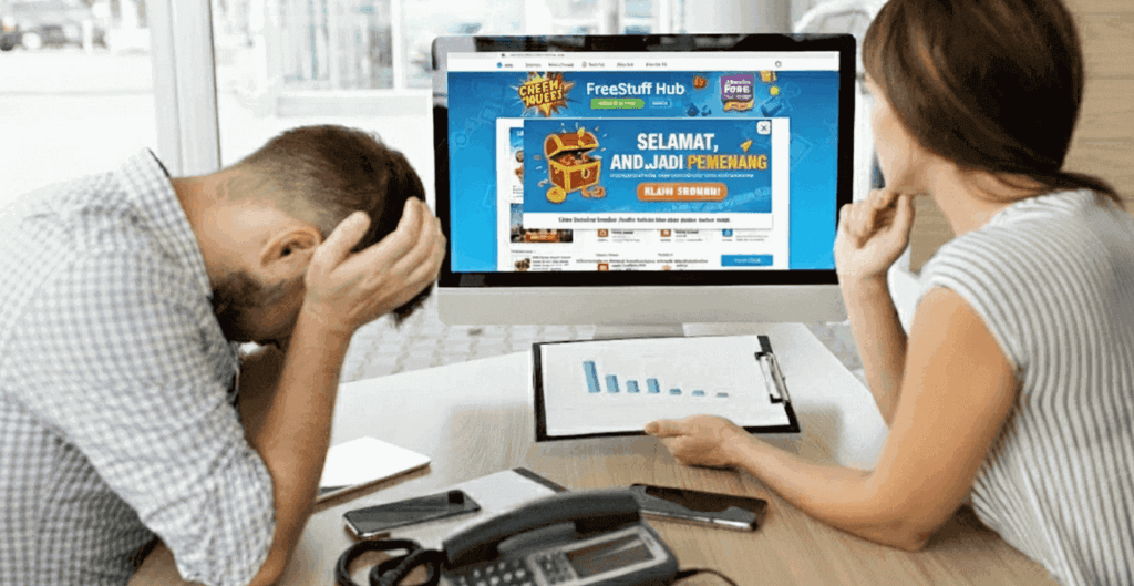 pemilik bisnis tidak menyadari kapan redesign web bisnis, dia menyesal websitenya jelek