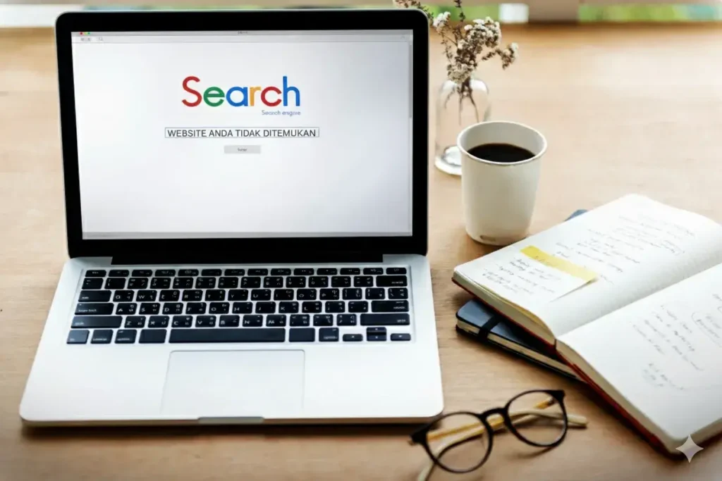 website tidak muncul di Google