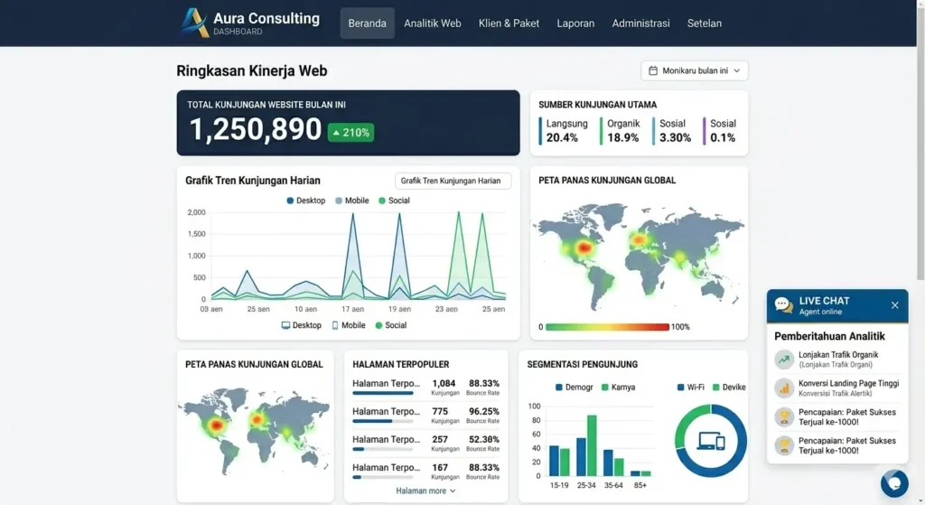 manfaat website perusahaan