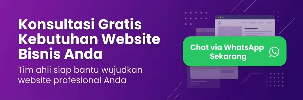 Konsultasi gratis kebutuhan website di Akubi