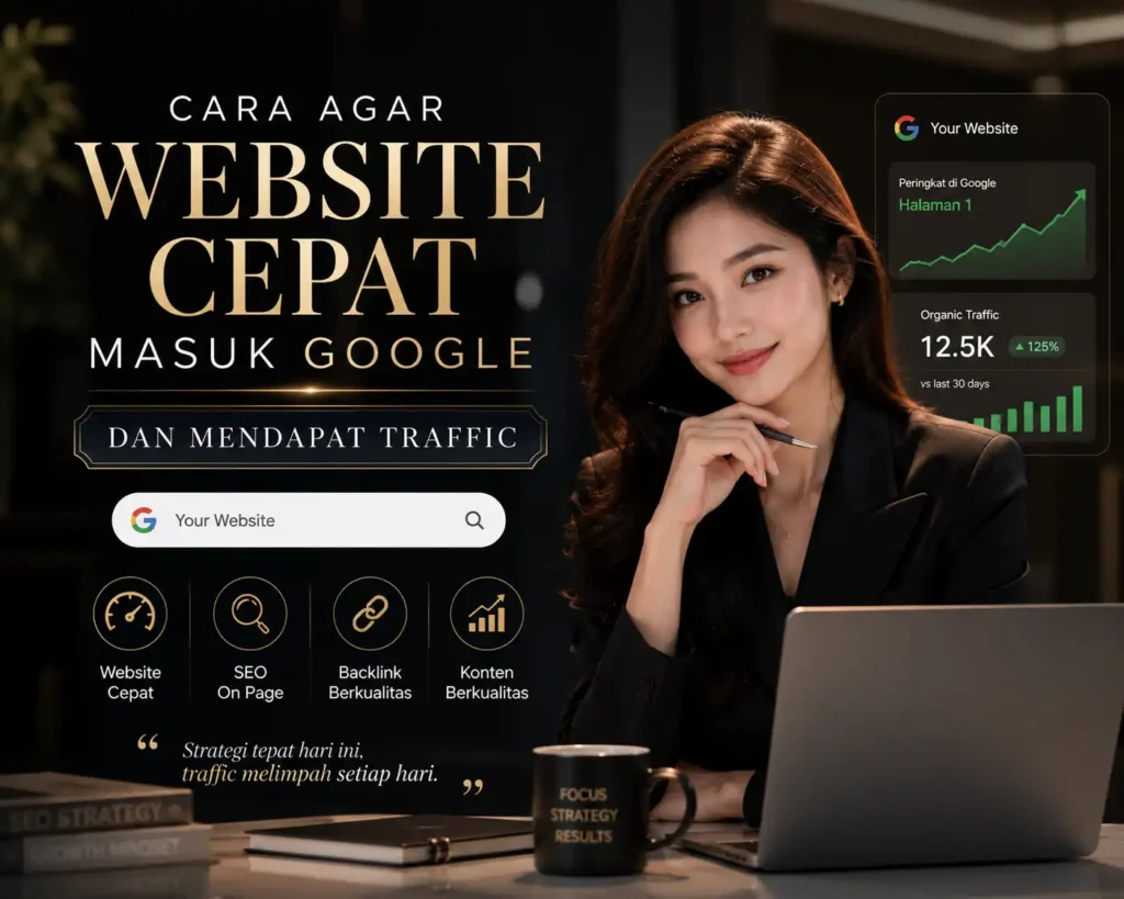 Cara Website Masuk Google