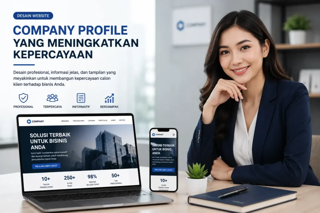 Desain Website Company Profile