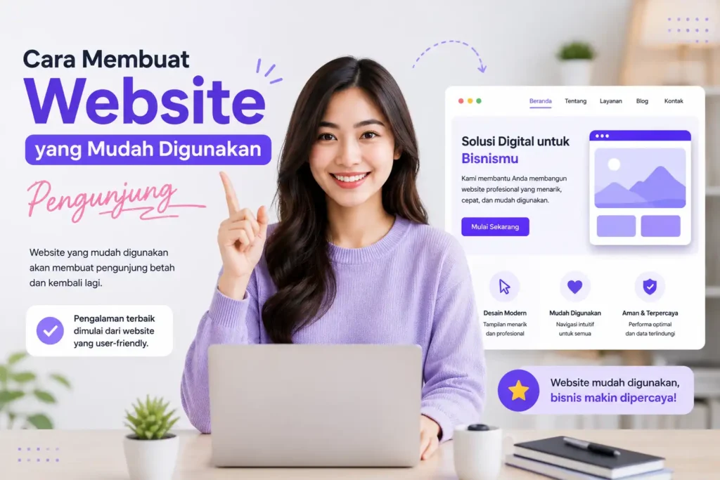 Website Mudah Digunakan