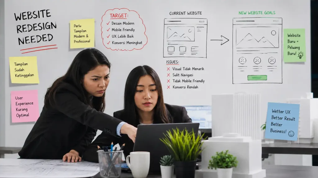 website lama perusahaan