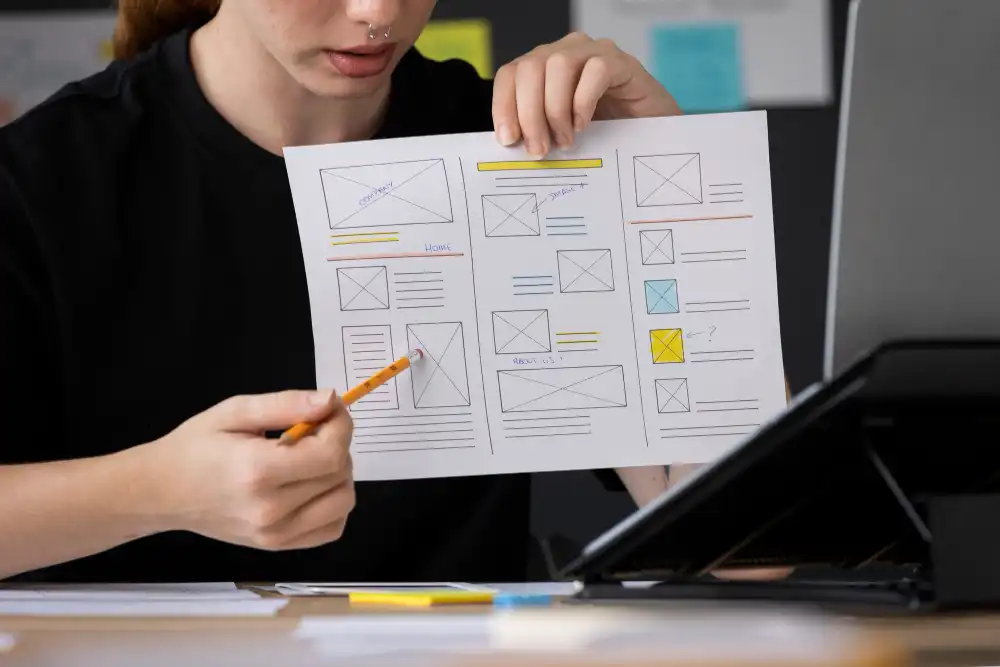 Layout Website Modern
