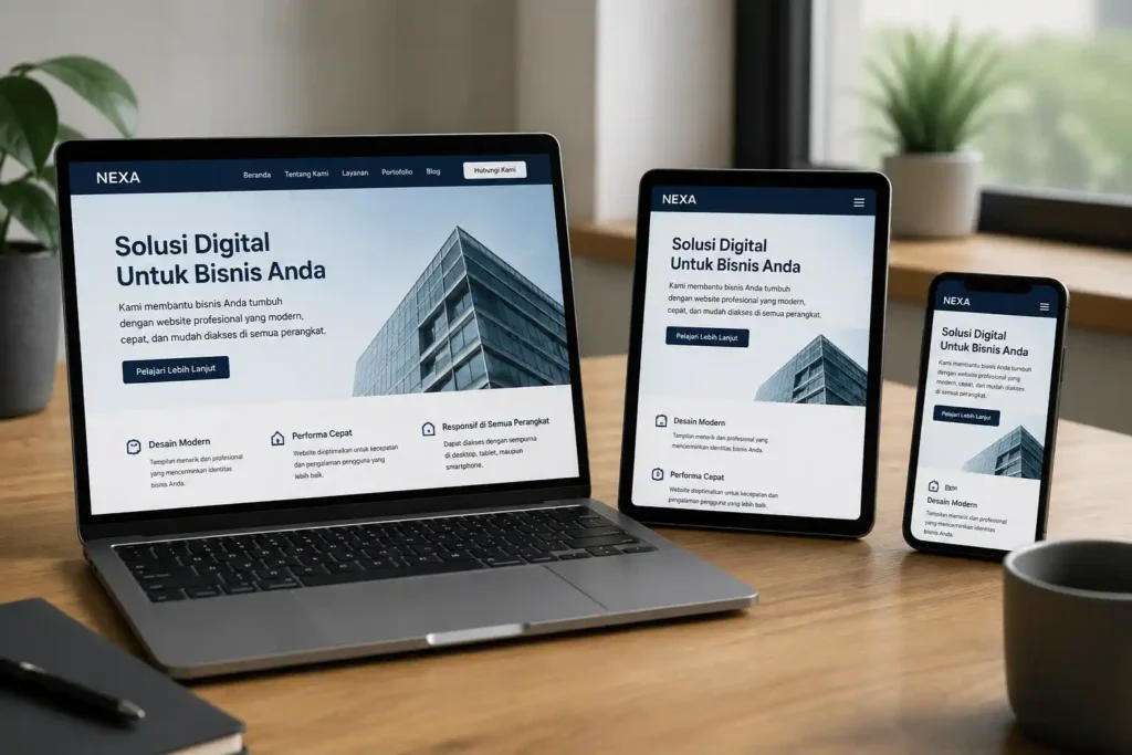 Website di Semua Perangkat
