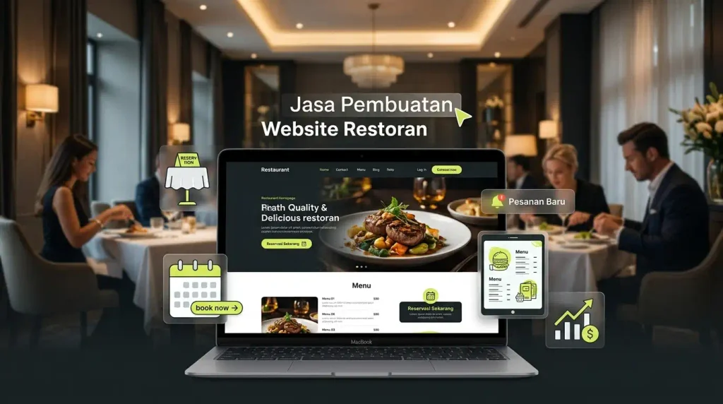 jasa pembuatan website restoran