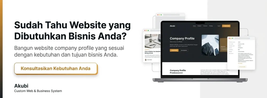 CTA konsultasi perbedaan blog dan website company profile