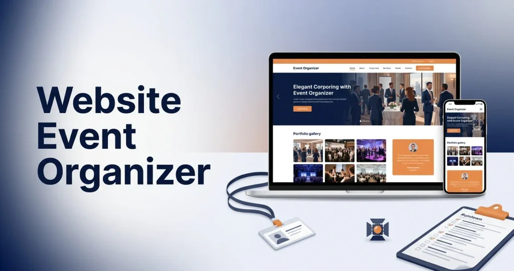 Jasa pembuatan website event organizer untuk membangun kepercayaan klien