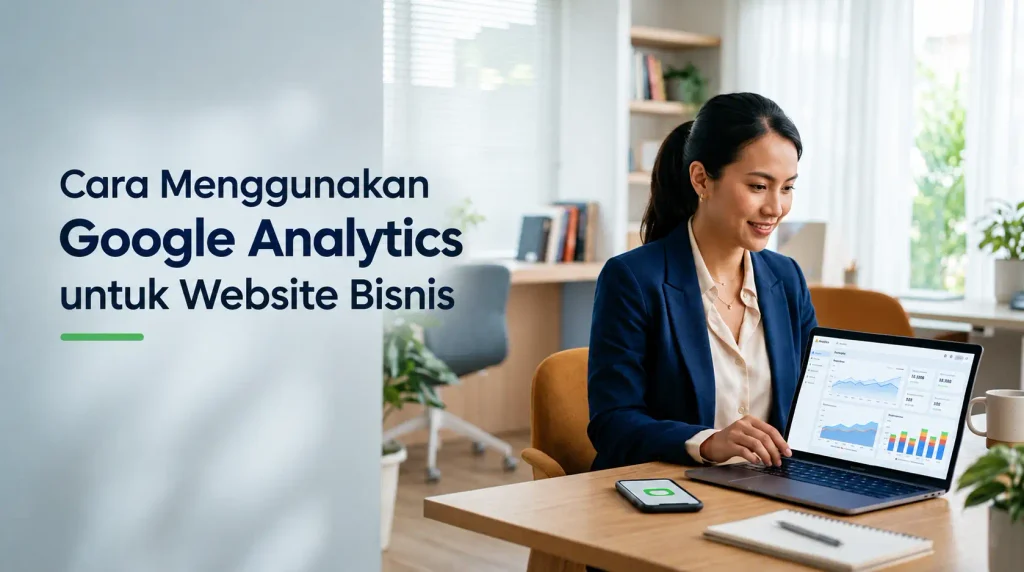 Cara menggunakan Google Analytics untuk membaca performa website bisnis lewat dashboard GA4