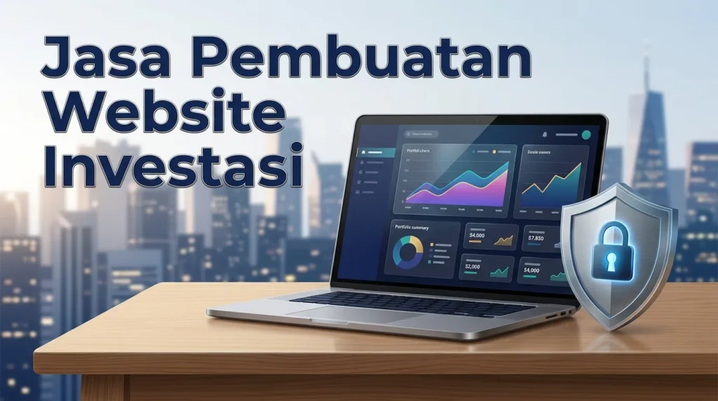 Jasa pembuatan website investasi untuk perusahaan finansial