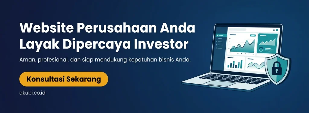 banner 2 Konsultasi jasa pembuatan website perusahaan bersama Akubi