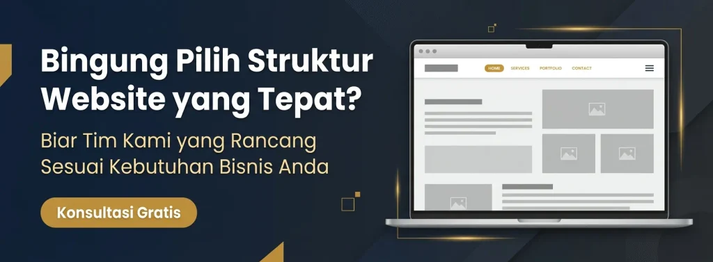 CTA ajakan konsultasi pembuatan web single page vs multi page